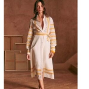 Sézane Elodie dress size 46 (14 US)